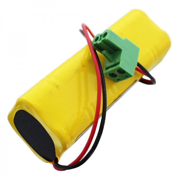 AccuCell Ersatz-Akku passend für Türsteuerung Besam 24V EMC, EMCM, EU-EUD 150mAh mit Kabel und Stecker