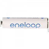 Panasonic Eneloop BK-4MCC Micro AAA NiMH Akku mit 3er Printkontakten Maße 44,5x10,5mm, Rastermaß 10mm
