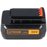 AccuCell Akku passend für Black & Decker BL2036, BL2036L, CLM3820L1/L2, GLC3630L, GLC3630L/L20, GTC3655L, GTC3655L/L20, GWC3600L, GWC3600L/L20 36 Volt 2000mAh