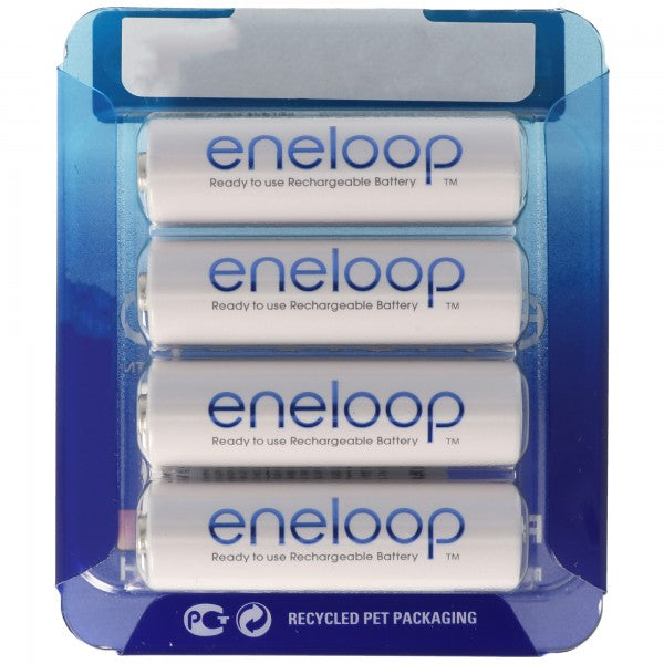 12er Panasonic eneloop Standard AA, Mignon Akkus, neueste Generation, max. 2000mAh, 2100 Ladezyklen mit AccuCell BOX10 Aktion 10+2 Gratis !