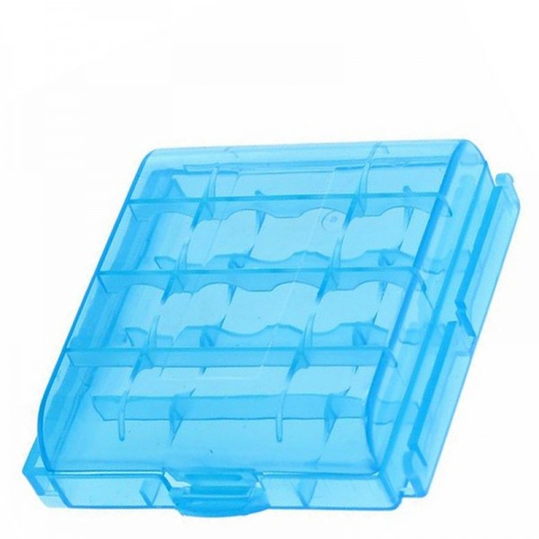 Panasonic eneloop Standard HR-4UTGB Case AAA Micro-Akku 8er Pack mit 2x AccuCell Case blau