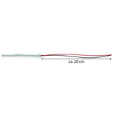 AccuCell Notleuchtenakku NiMH 4,8V 600mAh L1x4 Lady N 200mm Kabel einseitig