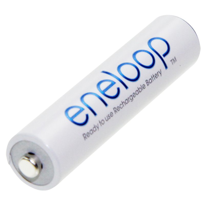 Panasonic eneloop bk-4mcc 8 Stück AAA Micro Akkus, 8fach eneloop Standard Schnell-Ladegerät und AccuCell Akkubox AAA/AA
