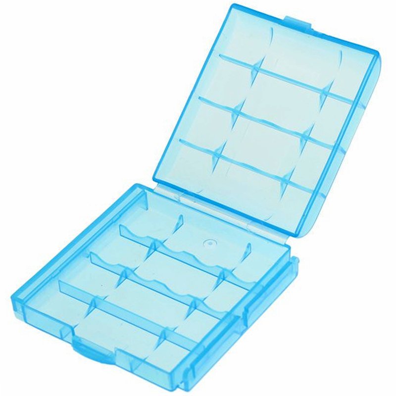 Panasonic eneloop bk-4mcc 8 Stück AAA Micro Akkus, 8fach eneloop Standard Schnell-Ladegerät und AccuCell Akkubox AAA/AA