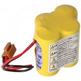 Panasonic Lithium Batterie max. 2900mAh CNC BR-2/3AGCT4A, Fanuc A98L-0031-0025, BR-2/3AG, mit Panasonic Zellen in Erstausrüsterqualität, kein billiger Nachbau