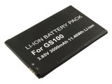 AccuCell Akku passend für Gigaset GS110 Li-ion 3.8V 3000mAh 11.4Wh