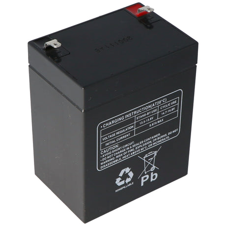AccuCell Blei Akku passend für Dräger Ventilator EV800, Oxipak 800
