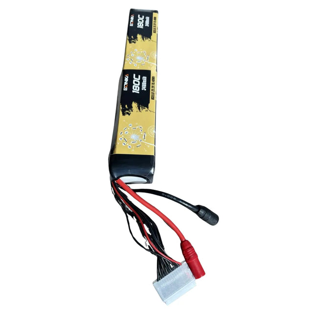 Bonka Lipo Akku 3400mAh 44,4V 12S 180C lang 13Pol Balancer AS150 Antiblitz
