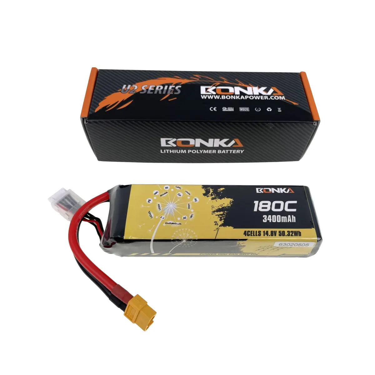 3400mAh / 4S / XT60