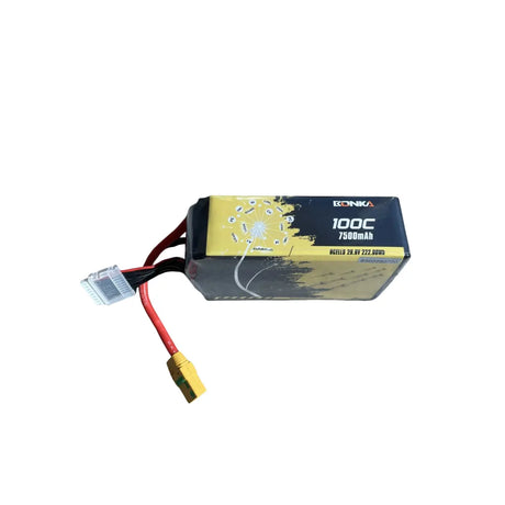 Bonka Lipo Akku 7500mAh 100C 29,6V XT90 Antiblitz