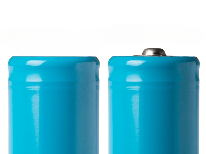 Keeppower 18500-A1 Li-Ion Akku 3,6V - 3,7V 1500mAh (flacher Pluspol)