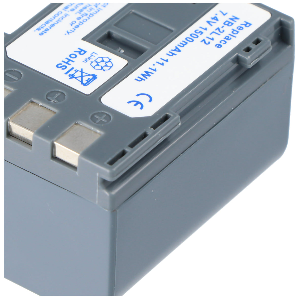 AccuCell Akku passend für Canon BP-2L5, BP-2L12, 1500mAh