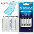 Panasonic Eneloop Standardladegerät BQ-CC51H und 4 Stück Eneloop Stand