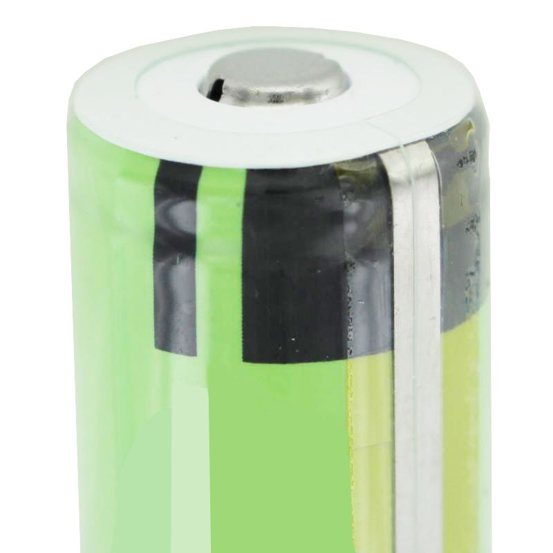 Panasonic 18650 Li-Ion Akku geschützt mit 3,7 Volt, 3400mAh 4 Stück und LCD-Schnell-Ladegerät