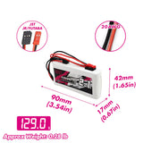 2100mAh / 2S / JR/Futaba- und JST