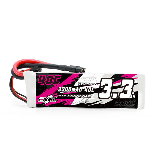 CNHL 3300mAh 14,8V 4S LiPo-Akku 40C mit XT60-Stecker