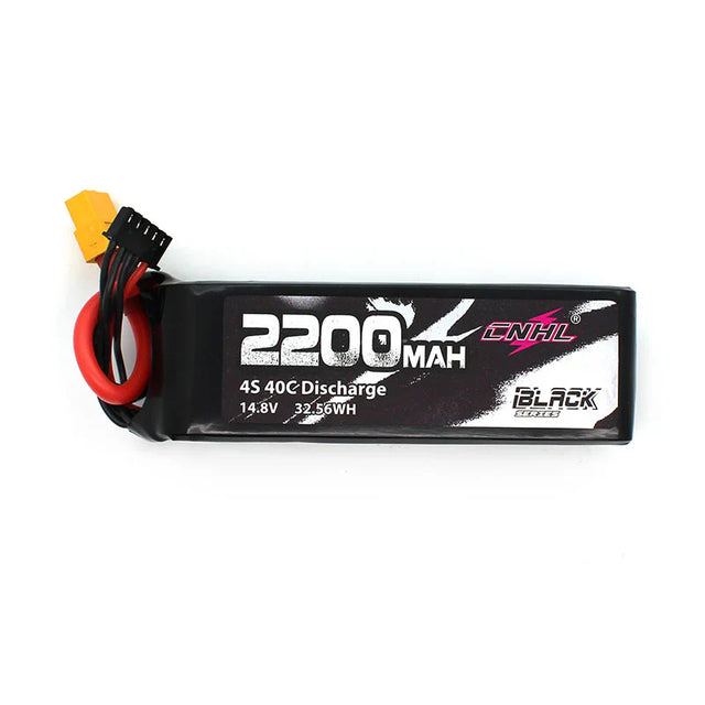 CNHL Black Series 2200mAh 4S 14,8V Lipo-Akku 40C mit XT60-Stecker 