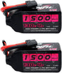 CNHL Black Series V2.0 1500 mAh 14,8 V 4S 130C LiPo-Akku mit XT60-Stecker (2 St.)