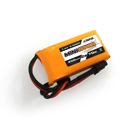CNHL MiniStar 350mAh 7,4V 2S 70C LiPo-Akku mit XT30U ( 3 St.)