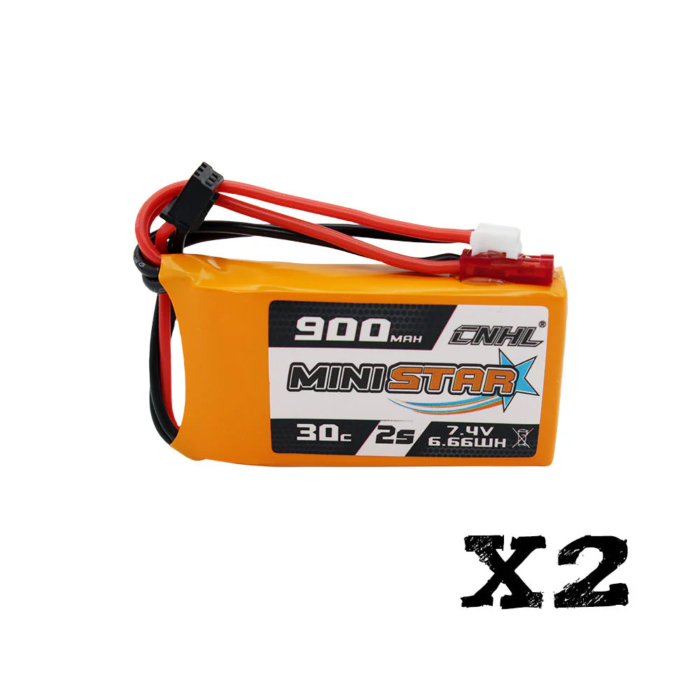 900mAh / 2S / PH2.0 & JST