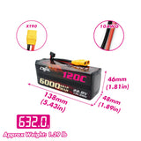 6000mAh / 6S / XT90