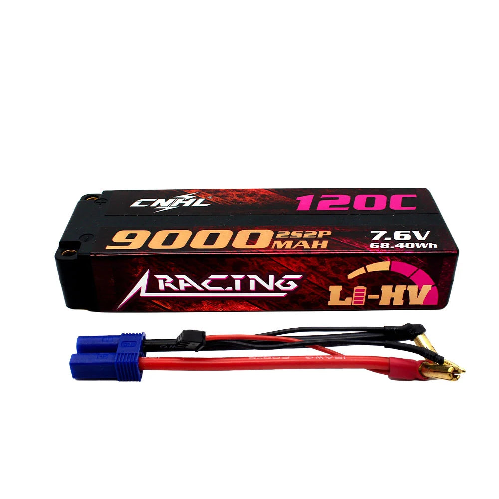 9000mAh / 2S / EC5