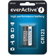 CR123 Lithium Photo Batterie, 3V max. 1500mAh, 34,5 x 17mm, CR123A