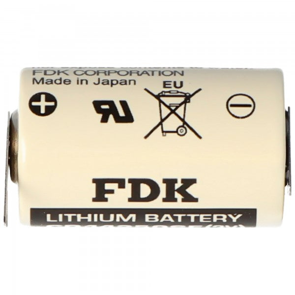 Sanyo CR14250 SE 1/2AA IEC CR14250 3V 850mAh 3er Print Lithium Batterie
