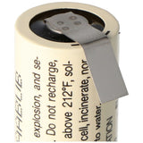Sanyo  CR17335SE 3V 1800mAh Size 2/3A Lötfahne U-Form Lithium Batterie