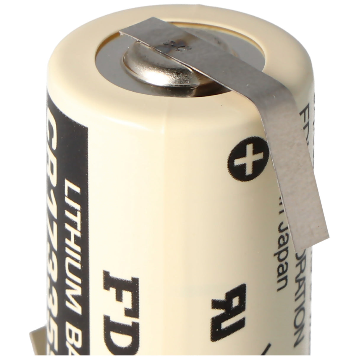 FDK Sanyo CR17335 SE Size 2/3A 3V 1800mAh Lötfahne Z Lithium Batterie