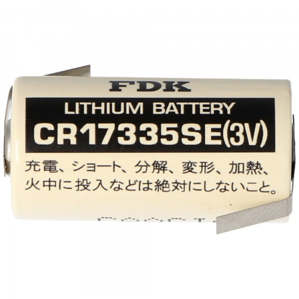 FDK Sanyo CR17335 SE Size 2/3A 3V 1800mAh Lötfahne Z Lithium Batterie