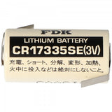 FDK Sanyo CR17335 SE Size 2/3A 3V 1800mAh Lötfahne Z Lithium Batterie