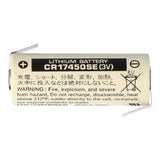 Sanyo Lithium Batterie CR17450SE 3V 2500mAh Size A Lötfahne Z