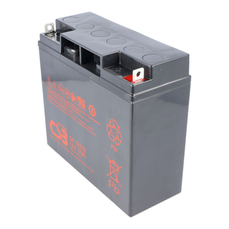 CSB-GP12170 12 Volt AGM Bleiakku 17Ah, 181x76x167mm M5 Flachpol - M5 B/N 5 Jahres Type + Standby