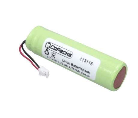 CoPacks Li-Ion Akku passend für Datalogic QuickScan Mobile 2130, M2130 - 3,7 V 750mAh