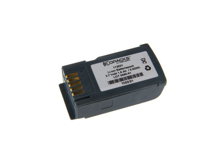 CoPacks Li-Ion Akku passend für Denso/ Nippon BHT7000, BHT7500 Typ B-70L - 3,6 V 1600mAh 63,3x32x18,8 mm