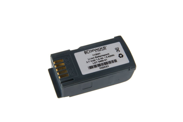 CoPacks Li-Ion Akku passend für Denso/ Nippon BHT7000, BHT7500 Typ B-70L - 3,6 V 1600 mAh 63,3x32x18,8 mm