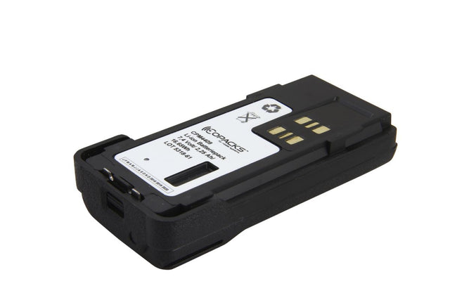 CoPacks Li-Ion Akku passend für Motorola DP2400 DP2600 DP4000 - 7,2 V 2250 mAh 114,6x56x24,3 mm