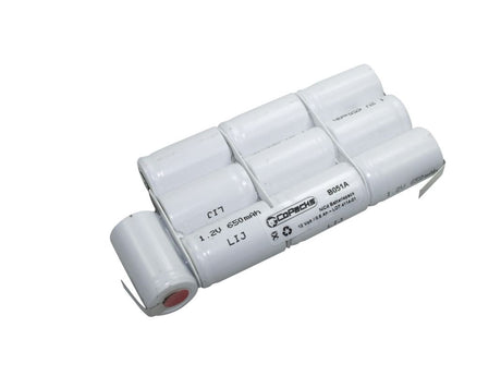 CoPacks NC Akkueinsatz passend für Bosch HFG161 HFG81, Kokusai VP1100, BBC - 12,0V 600mAh
