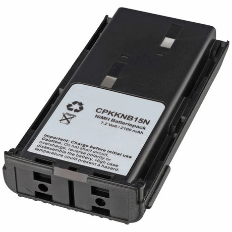 CoPacks NiMH Akku passend für Kenwood TK260 TK270 KNB15 - 7,2V 2100mAh