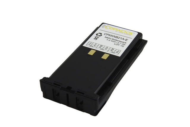 CoPacks NiMH Akku passend für Kenwood TK290-11b KNB21N (geringe Selbstentladung) - 7,2 V 2000 mAh