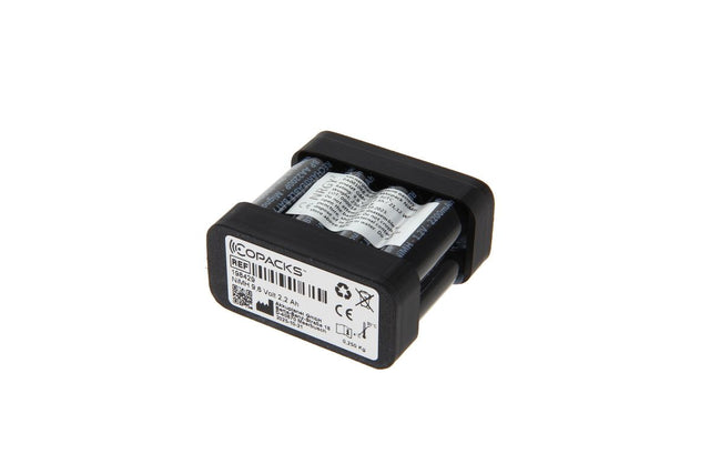 CoPacks NiMH Akku passend für Messgerät GMC-I HR -3UTC - 9,6 V 2200 mAh 63x32x56 mm