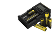 Nitecore Digicharger D2 EU - Ladegerät für Li-Ion, Ni-MH, Ni-CD und LI