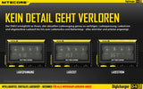 Nitecore Sysmax Digicharger D4 EU - intelligentes Ladegerät für Li-Ion, LiFePo4, Ni-MH, Ni-CD Akkus
