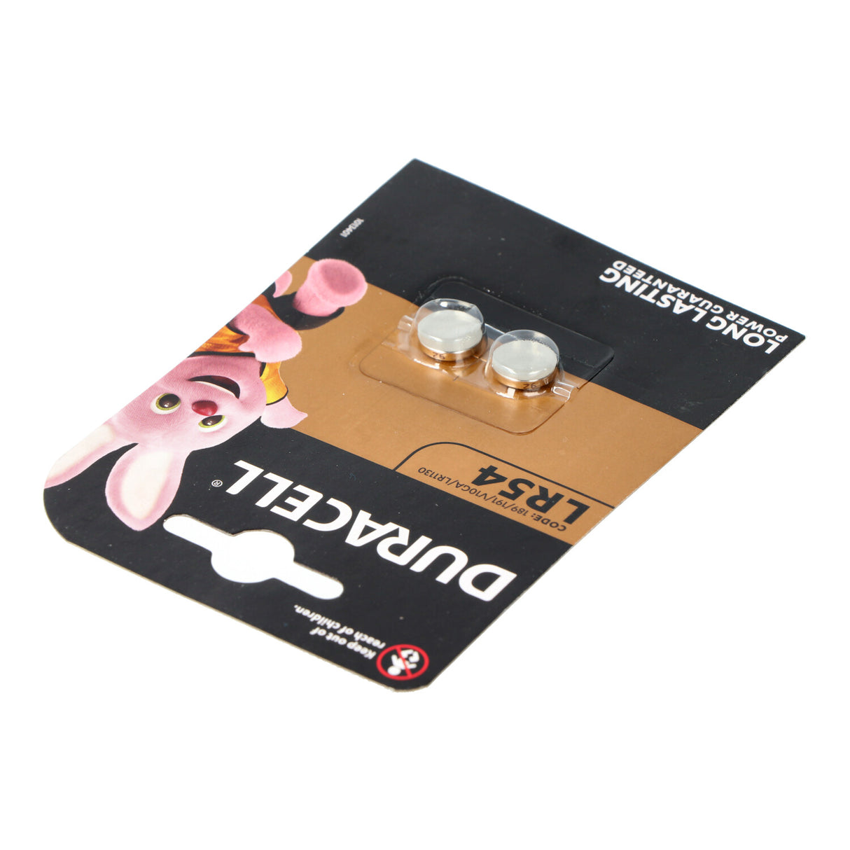 Duracell Knopfzelle LR54, AG10, LR54, LR1130, 189, RW89, 2er Blister
