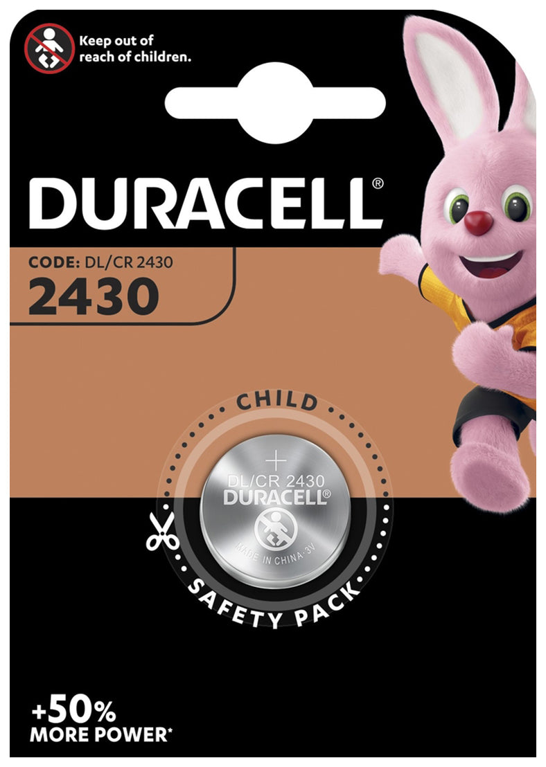 Duracell Lithium-Batterie 2430 - 3V - DL2430 / CR2430