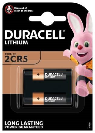 Duracell Lithium Batterie 245-2CR5, 6V