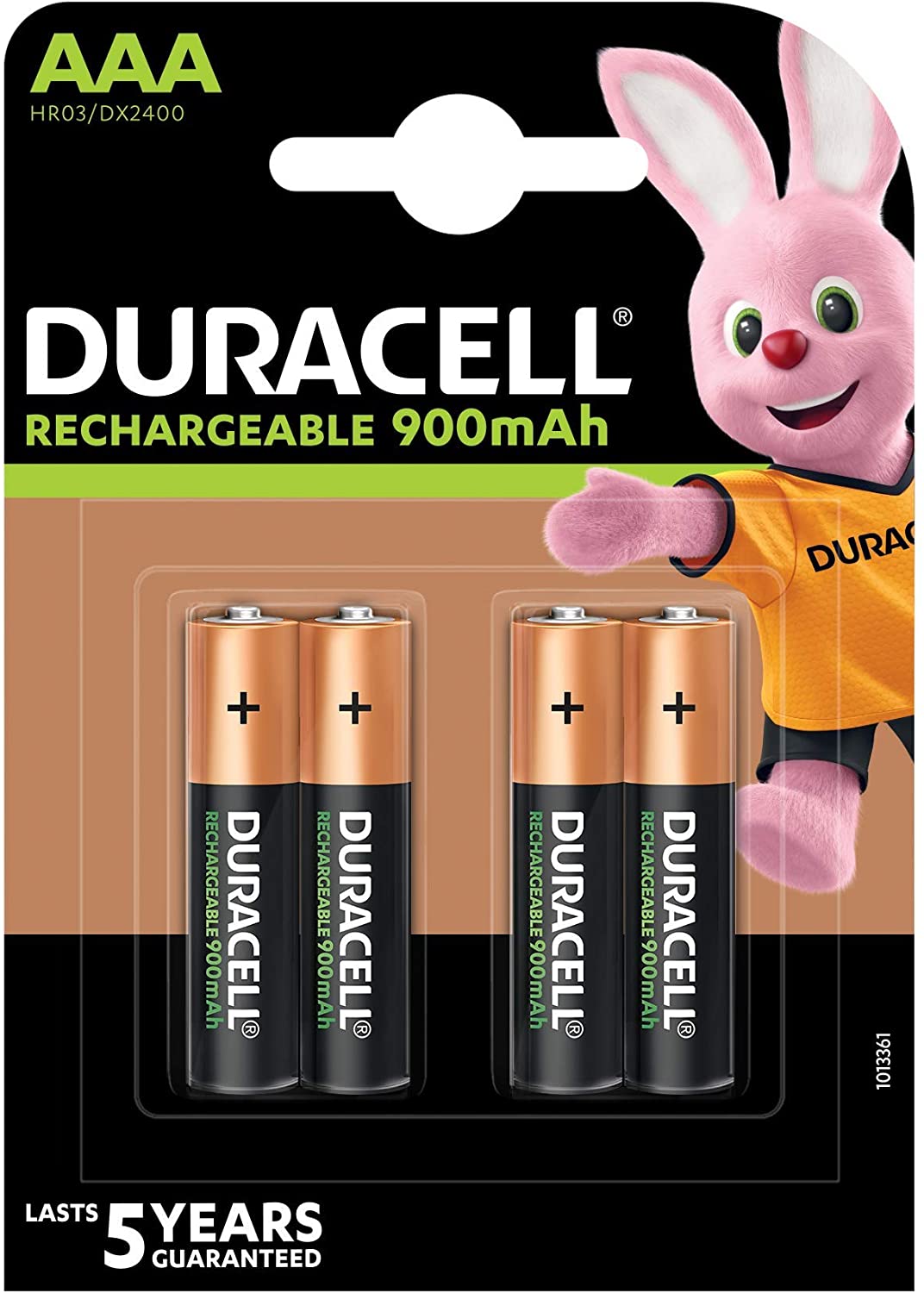 Duracell Rechargeable NiMH 900mAh AAA HR3 1,2V - 4 Stück