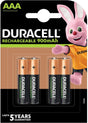 Duracell Rechargeable NiMH 900mAh AAA HR3 1,2V - 4 Stück