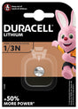 Duracell 3V Lithium-Batterie 1/3N - 2L76 - CR1 - 3N - CR11108 1er-Blis